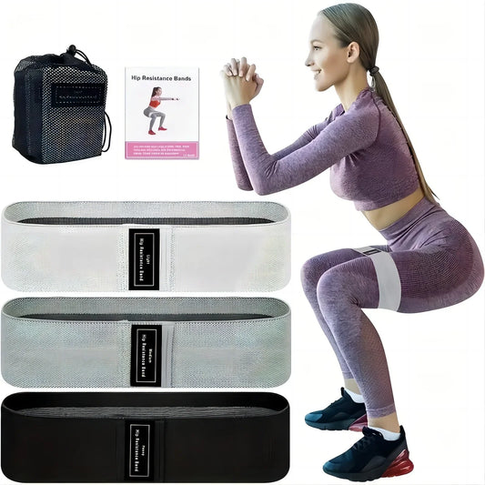 Yoga Squat Hip Fitness Bandage Resistance...